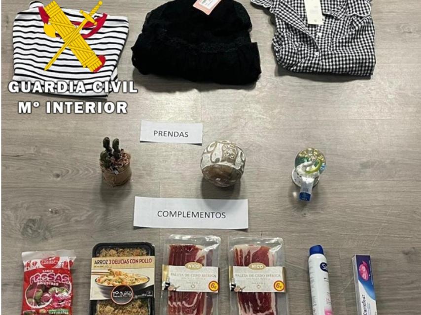 Investigada por robar ropa, jamón y arroz tres delicias, entre otros  artículos, en un pueblo de Burgos