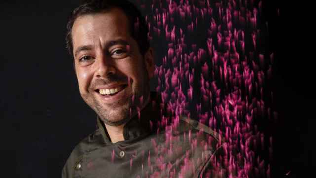 El chef burgalés Javier Andrade, en la final de los Asian Culinary Awards