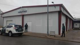 Dos detenidos por robar embutidos en una nave industrial de El Burgo de Osma