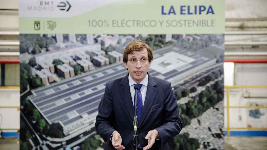 El alcalde de Madrid, Jose Luis Martínez-Almeida, este lunes.