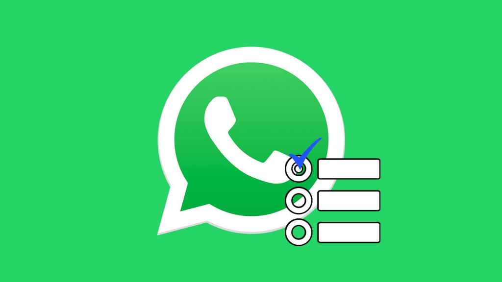 Un fotomontaje con el logo de WhatsApp.
