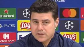 Mauricio Pochettino, en rueda de prensa.