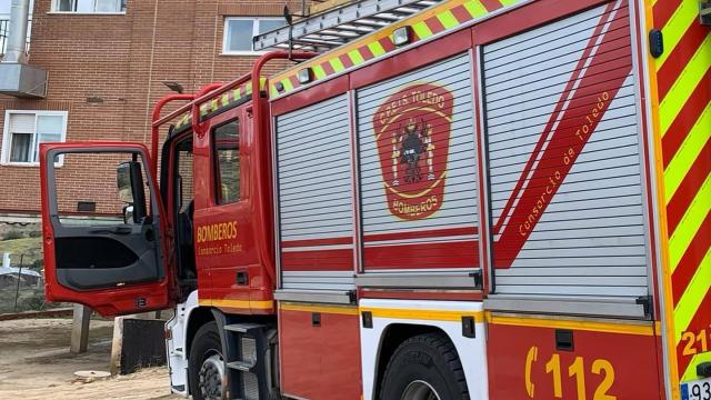 Incendio en la residencia San Roque de Almorox. Foto: Consorcio Provincial de Extinción de Incendios y Salvamentos de Toledo