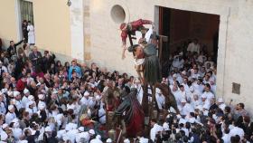 Salida del Descendimiento el Viernes Santo en Medina de Rioseco / F. Fradejas