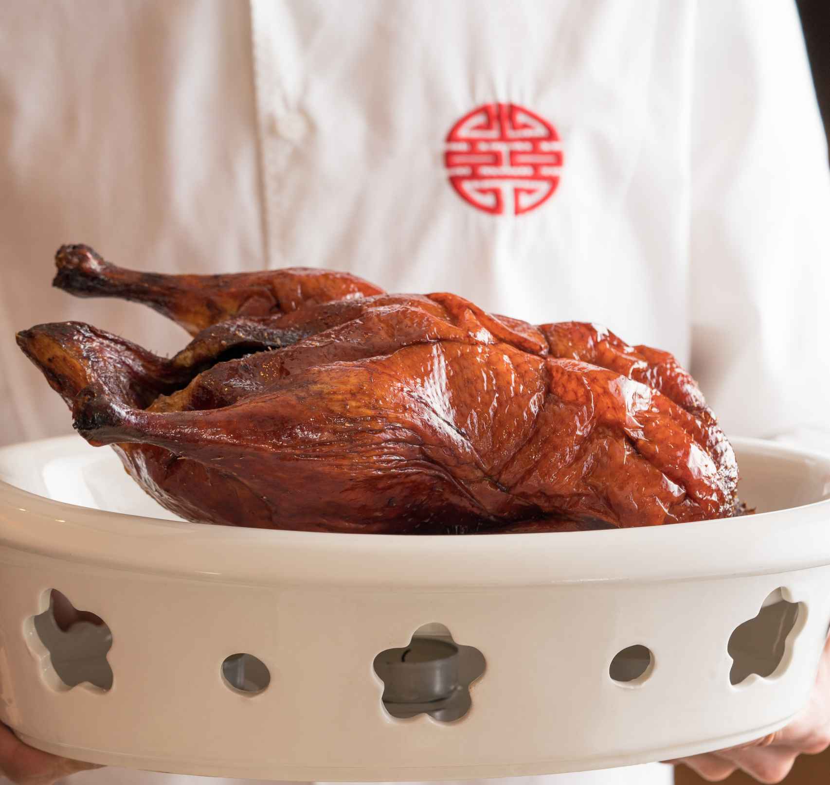 Pato Imperial Beijing, del restaurante China Crown.