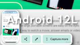 Android 12L da soporte a las capturas de pantalla con scrolling