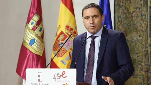 Álvaro Martínez Chana, presidente de la Diputación de Cuenca. Foto: Óscar Huertas