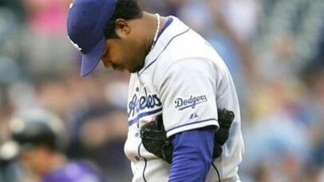 Odalis Pérez, en Los Angeles Dodgers