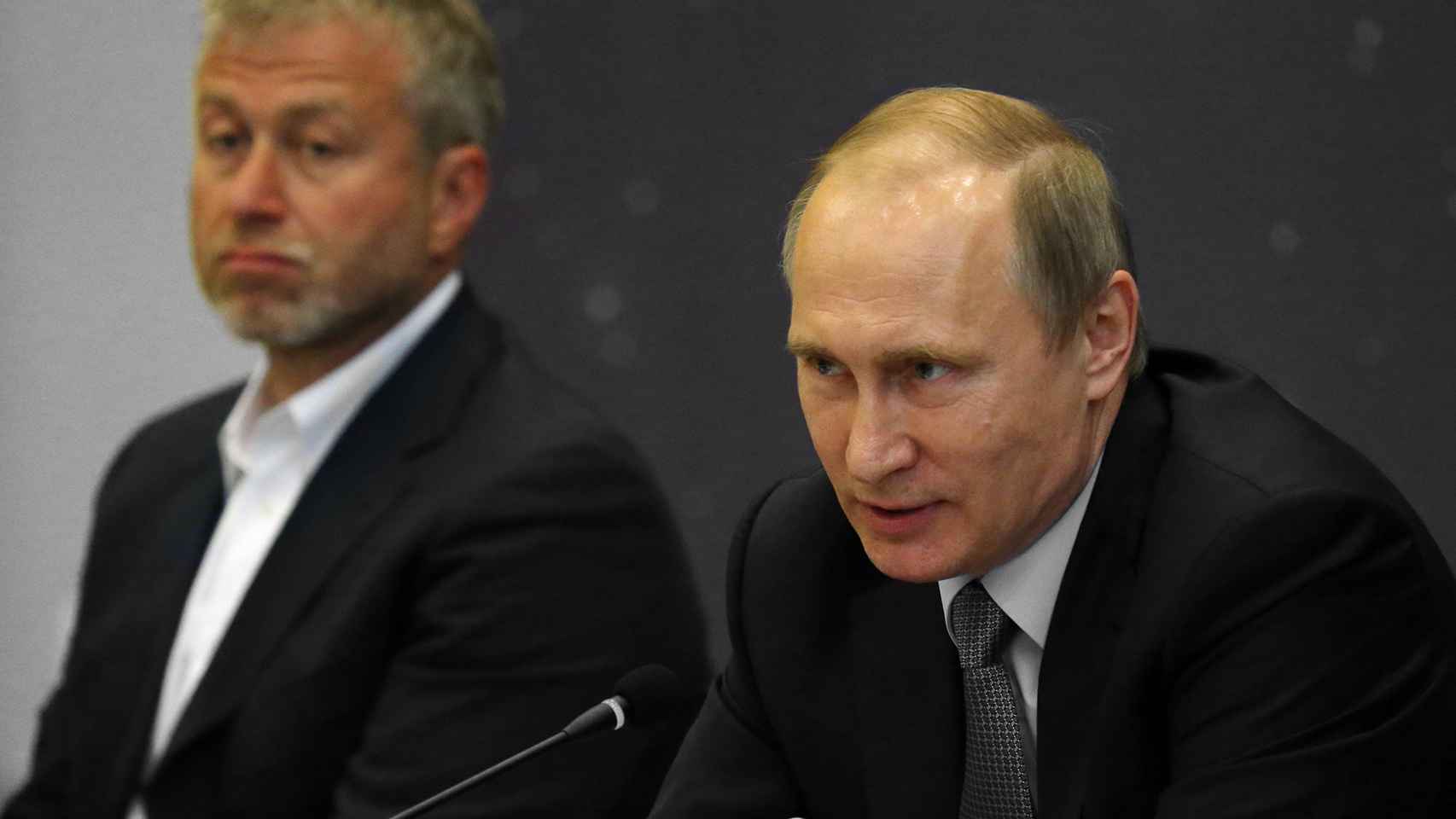 Roman Abramovich y Vladimir Putin, en una imagen de archivo