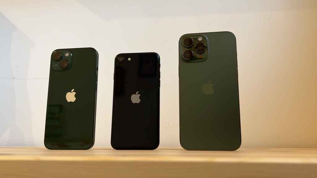 iPhone 13, iPhone SE y iPhone 13 Pro Max