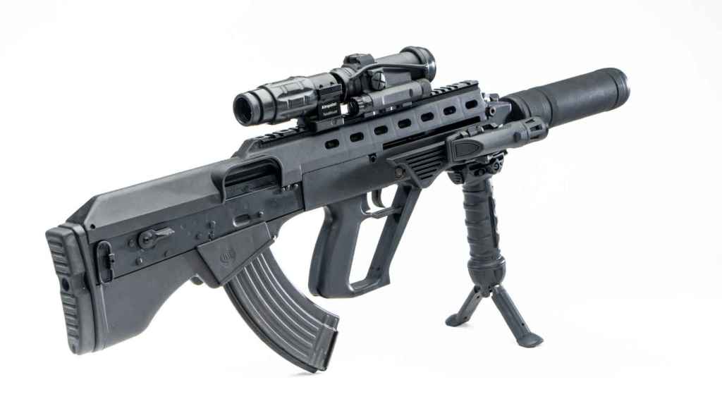 Así es el diseño del rifle Malyuk.