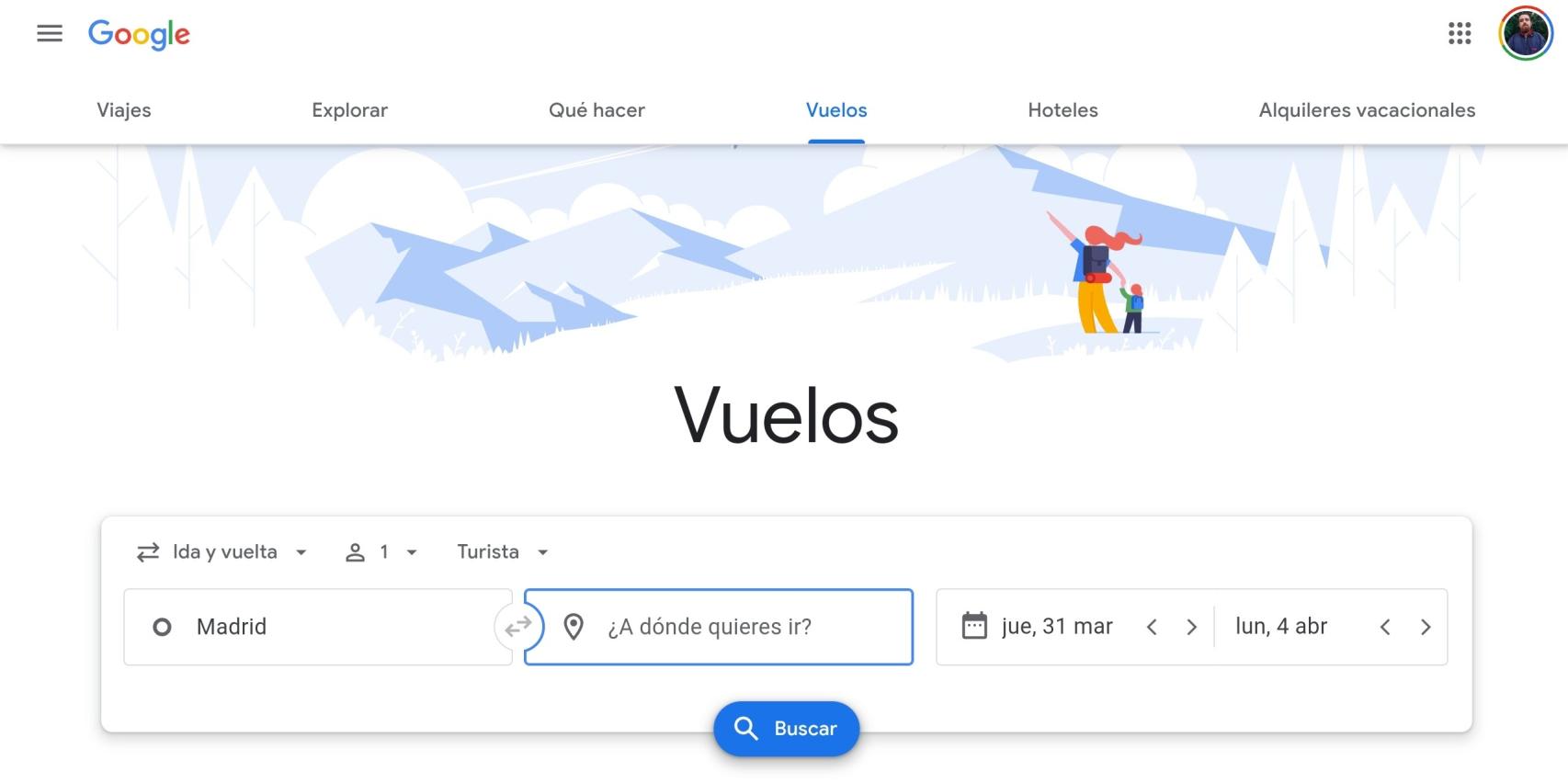 Prevención viuda damnificados Google Flights: 6 trucos para encontrar vuelos baratos