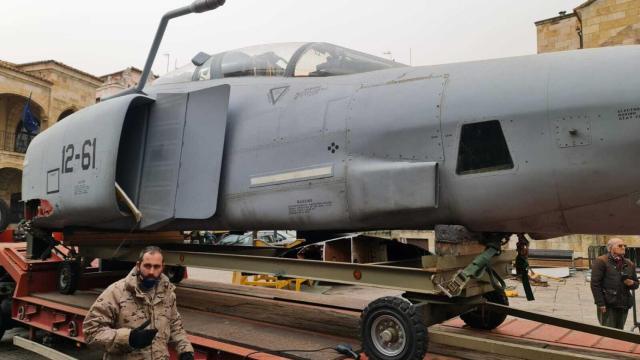 Aviones del Ejército del Aire en Zamora