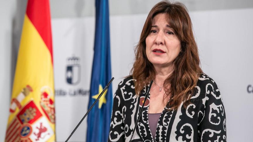 Blanca Fernández, portavoz del Gobierno de Castilla-La Mancha. Foto: JCCM