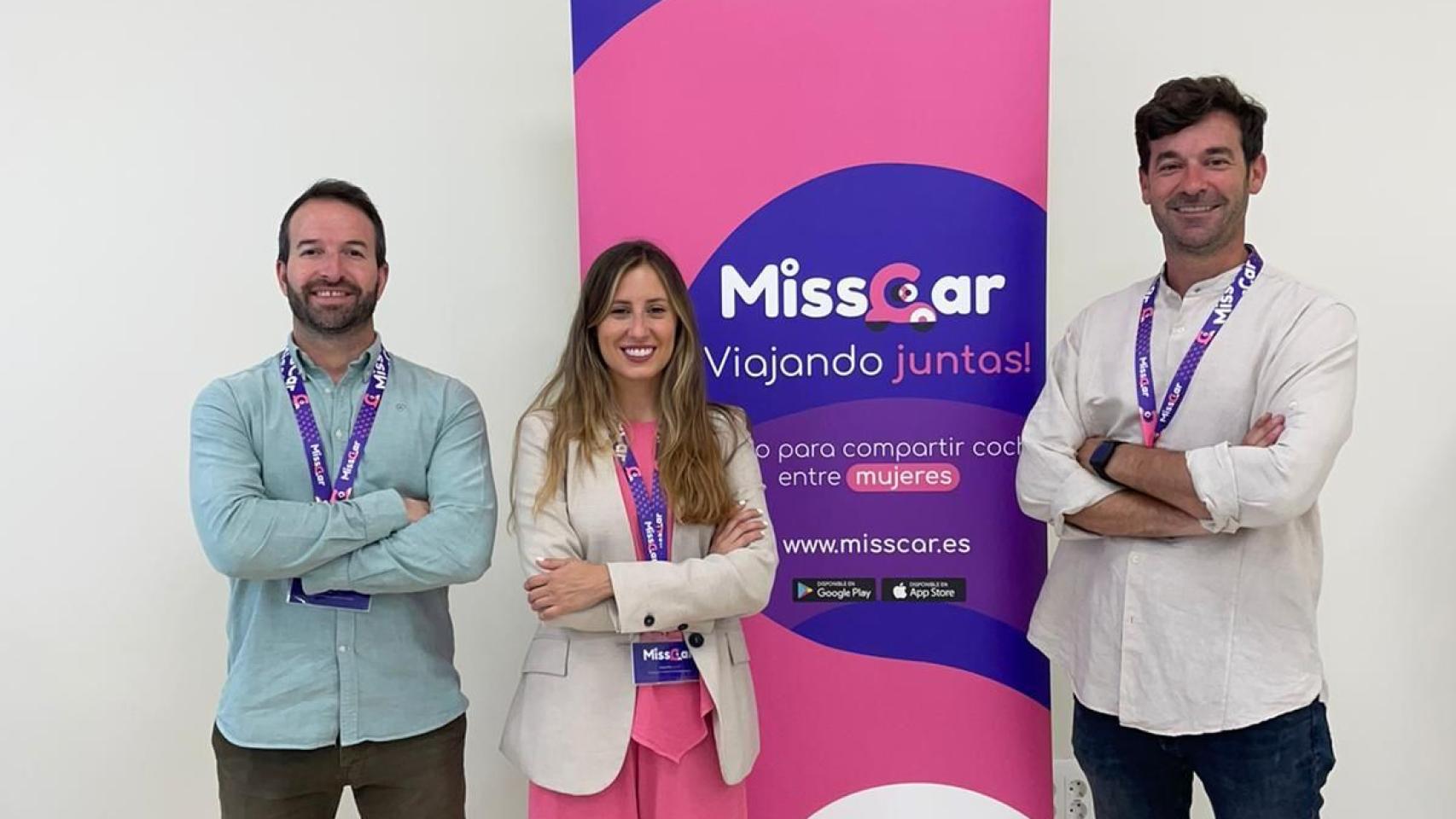 Parte del equipo de MissCar.