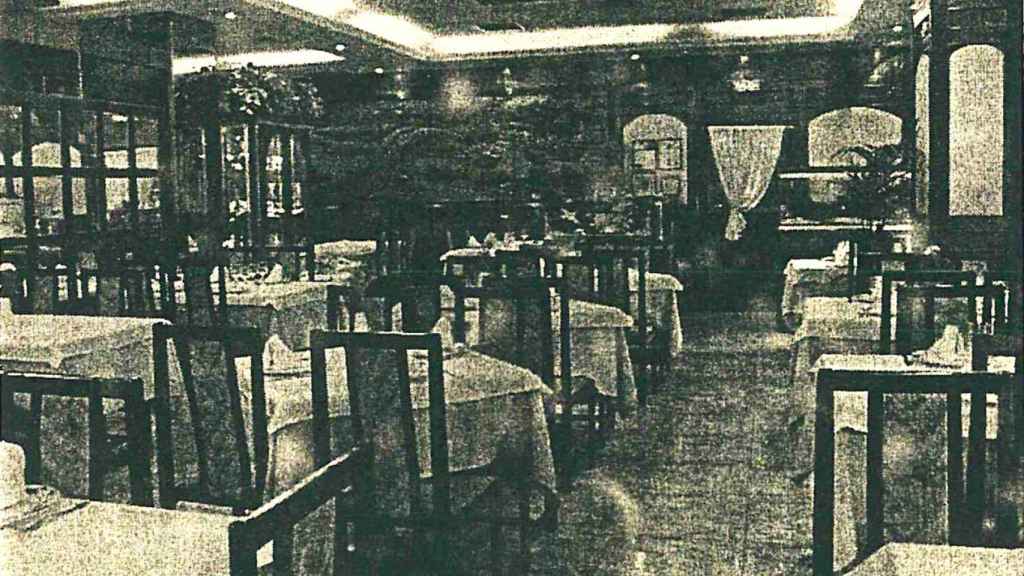 El primer restaurante chino de la familia de María en Aranjuez.