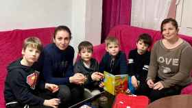 Familias ucranianas que empiezan en Valladolid una nueva vida