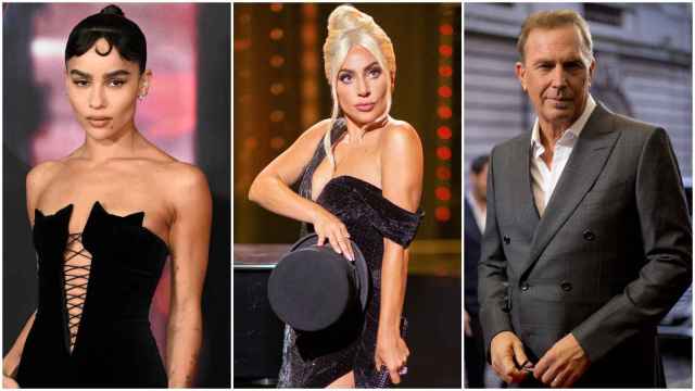 Zöe Kravitz, Lady Gaga y kevin Costner.