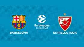 Barcelona - Estrella Roja: siga el partido de la Euroliga, en directo