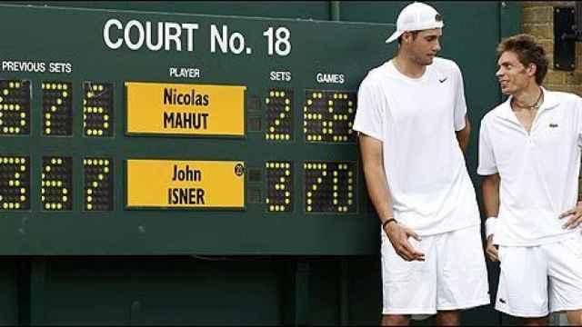 El histórico partido entre Mahut e Isner en Wimbledon 2010