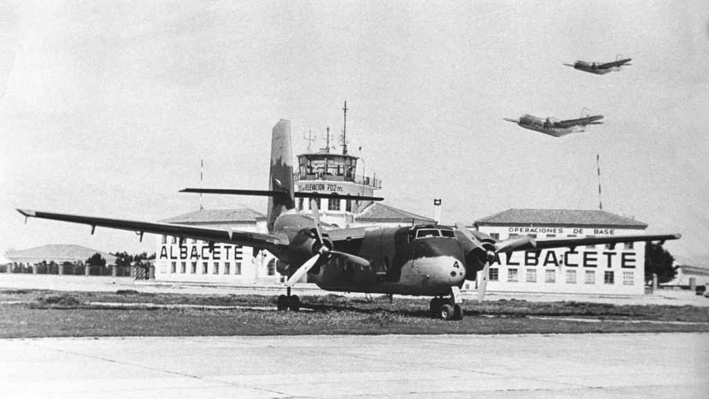 Base Aérea de los Llanos, en 1965.