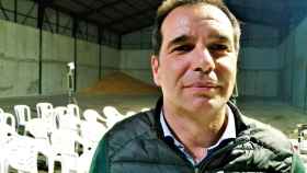 Pedro Gallardo, presidente de los agricultores de girasol de Europa y de la asociación agraria Asaja-Cádiz, en la cooperativa San Patricio, en Conil.