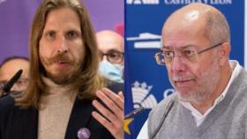 Los líderes de Unidas Podemos y Ciudadanos en Castilla y León, Francisco Igea y Pablo Fernández