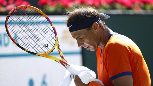 Rafa Nadal, en Indian Wells