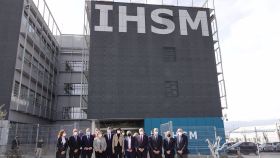 Inauguración del nuevo edificio de investigación del IHSM La Mayora en el campus Teatinos.