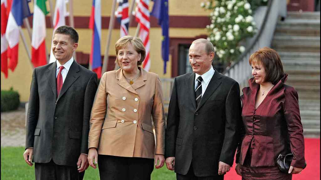 Vladímir Putin y Lyudmila Putina