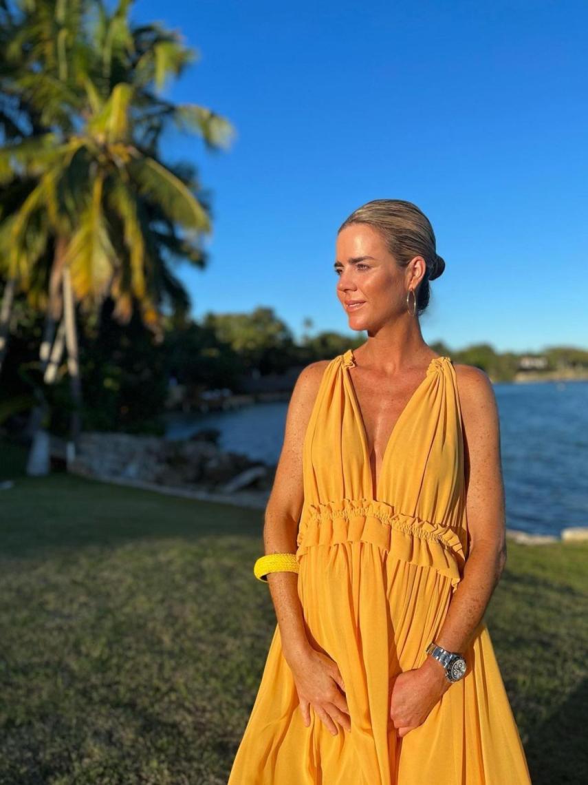 Amelia Bono mantiene a raya no solo su figura sino también su piel y su aspecto facial.