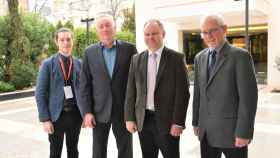 Los profesores del MIT Peter Godart, Dennis G. Whyte, Sergei Paltsev y Howard Herzog. Foto: F. Ramón Areces.