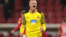 Erling Haaland, con el Borussia Dortmund