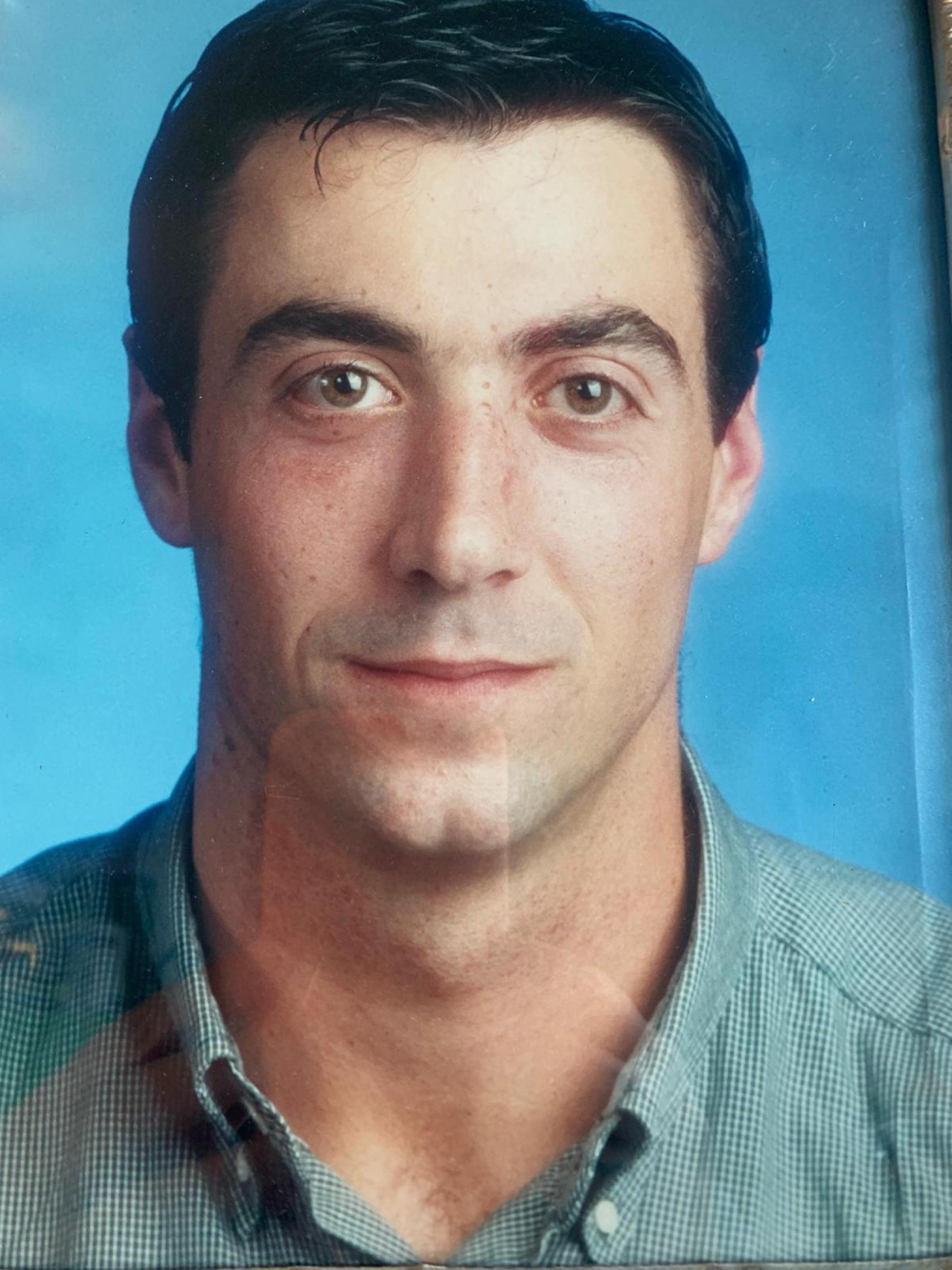 Jorge Díez Elorza, poco antes de morir asesinado por ETA.