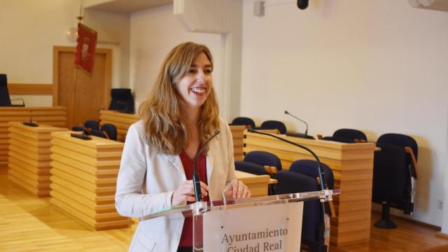 Mariana Boadella, portavoz del equipo de Gobierno en el Ayuntamiento de Ciudad Real.