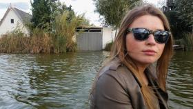 Anna Derevinskaya, en la Albufera de Valencia. EE