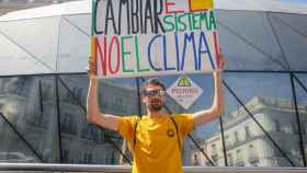 Protesta en Madrid del movimiento 'Fridays for Future' contra el cambio climático