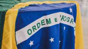 La bandera de Brasil.