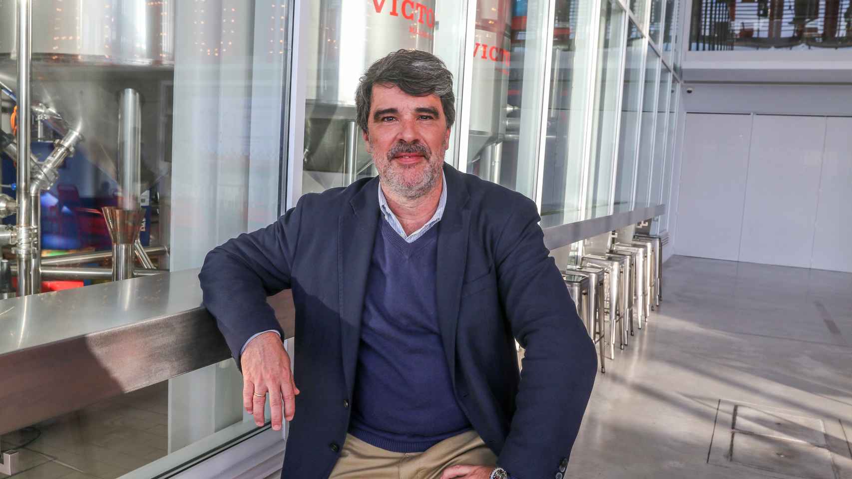 Jesús Manuel Amores, responsable del centro europeo de I+D de Vodafone en Málaga.
