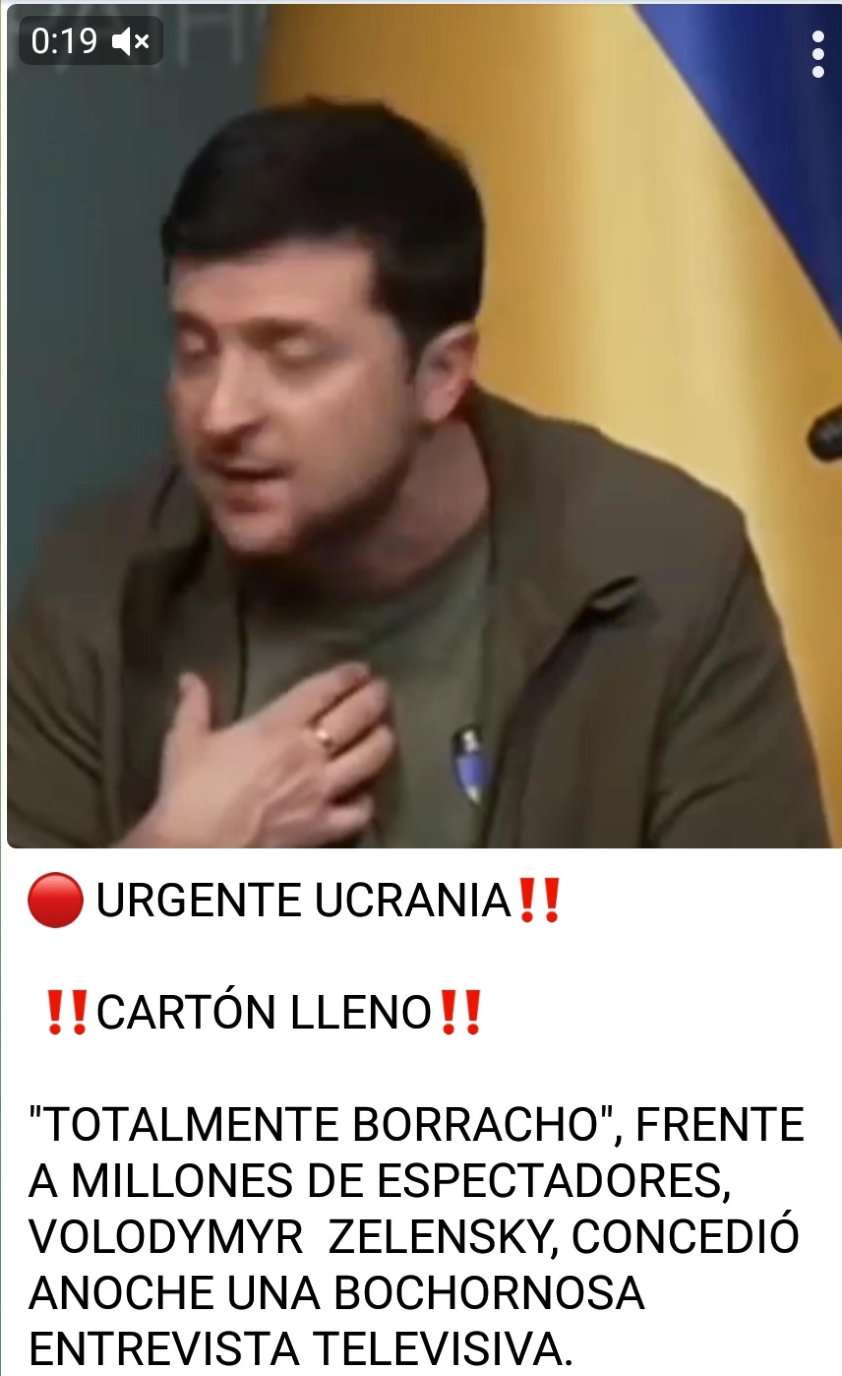 Captura de pantalla de uno de los mensajes difundidos por los conspiracionistas.