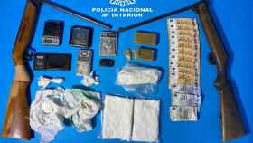 Detenidos en Burgos por tráfico de drogas al poseer 750 gramos de speed, hachís y cocaína