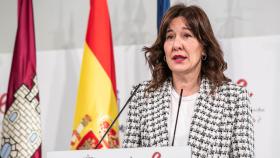 Blanca Fernández este miércoles en rueda de prensa.