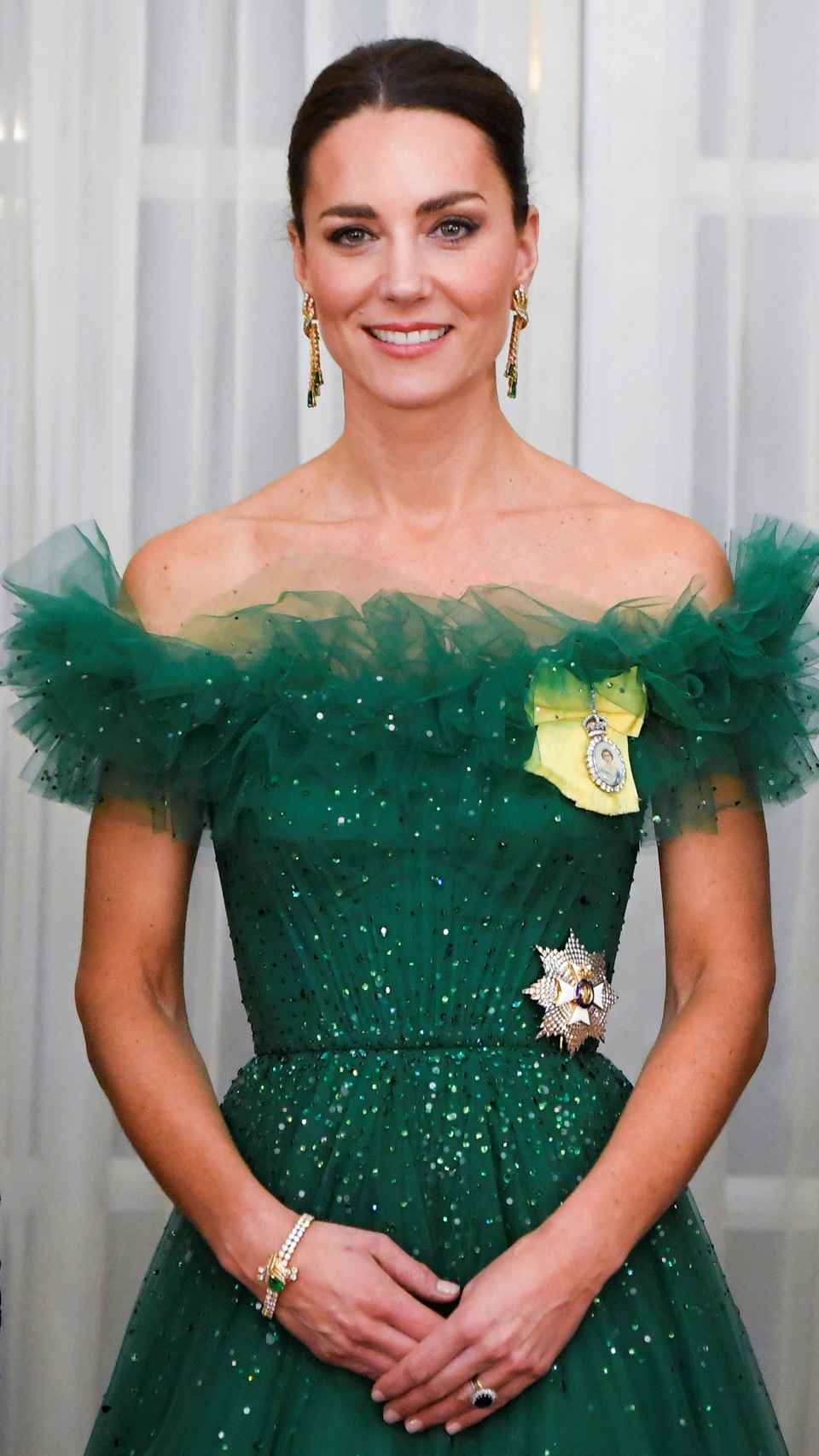 Kate Middleton se viste de princesa en Jamaica y se convierte en la  protagonista de la cena de gala