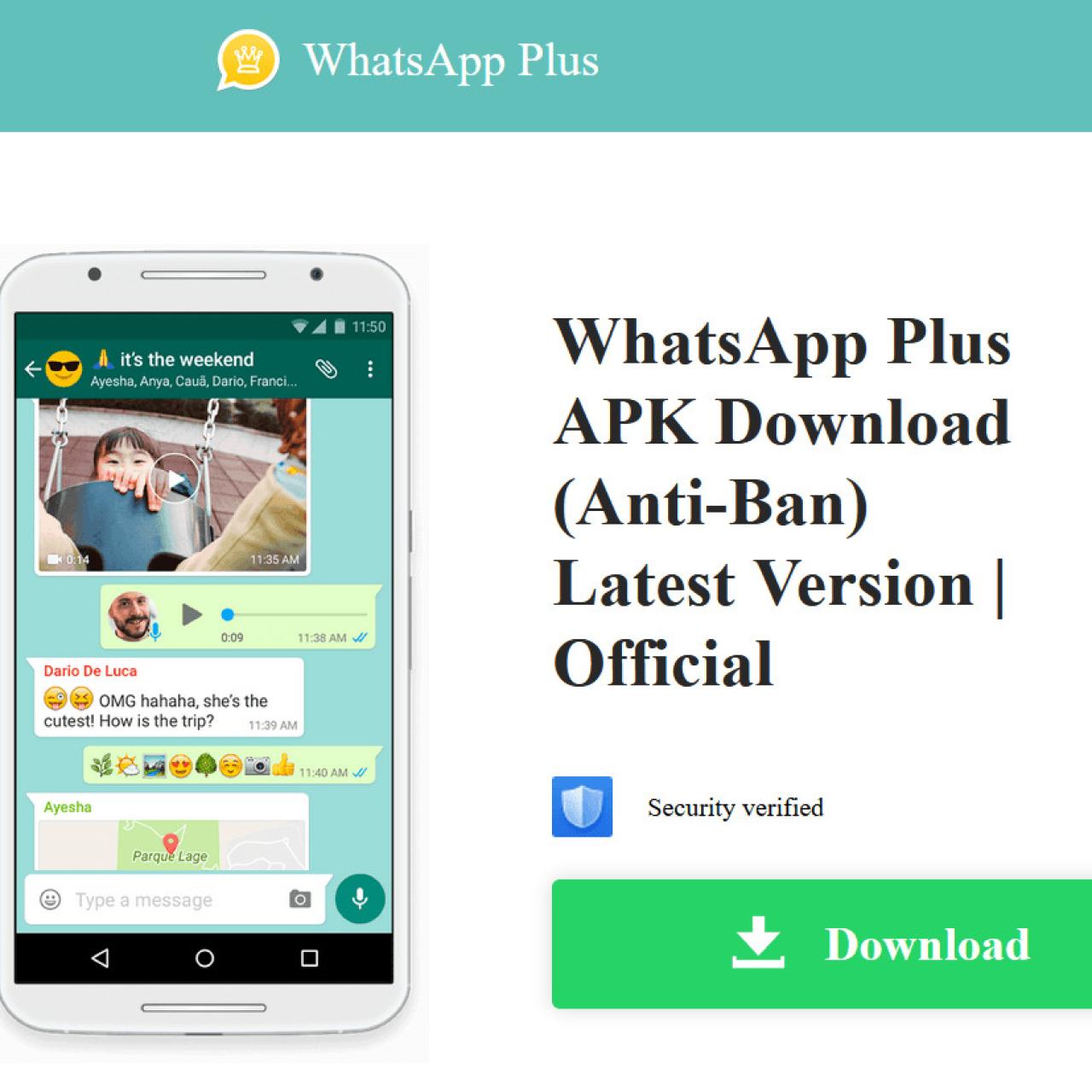 Todo lo que debes saber sobre el riesgo de descargar WhatsApp Plus APK en  tu celular