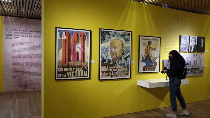 Exposición sobre Largo Caballero en el CDMH de Salamanca