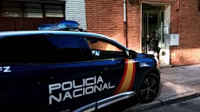 Imagen de una patrulla de la Policía Nacional en Segovia