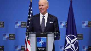 Joe Biden, en la cumbre de la OTAN en Bruselas.