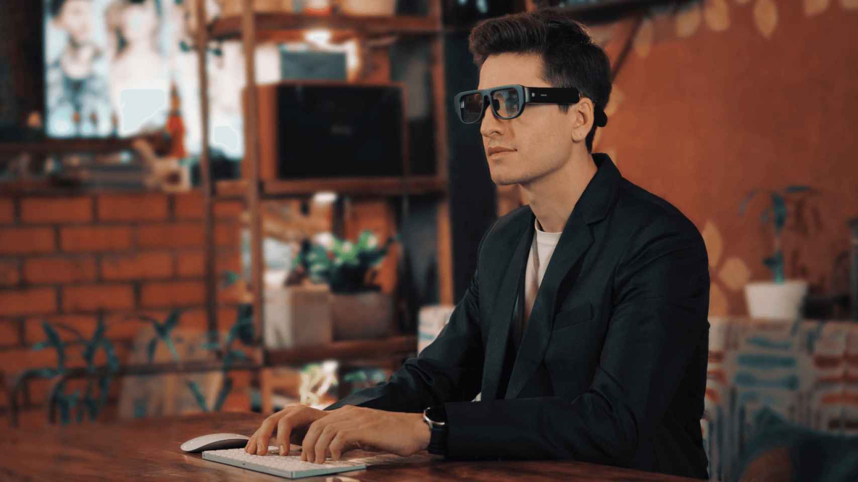 Estas gafas inteligentes son como llevar un ordenador y un monitor de 45  pulgadas en la cabeza