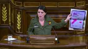 Macarena Olona en su comparecencia en el Congreso.