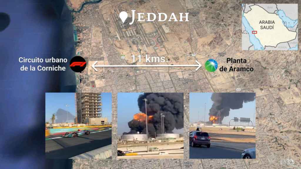 Cercanía del ataque terrorista con el circuito de Jeddah